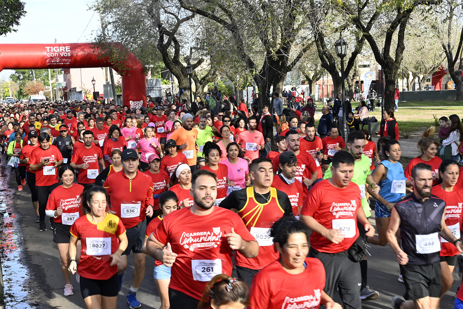 Tigre vivió la carrera "Comunidad de Tigre" en General Pacheco
