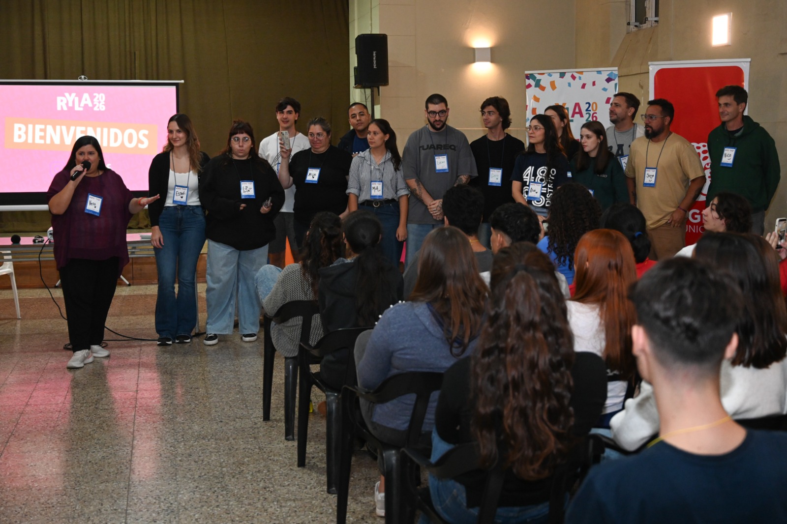 Benavídez: Julio Zamora acompañó la apertura del Seminario de Liderazgo para Jóvenes del Rotary Internacional