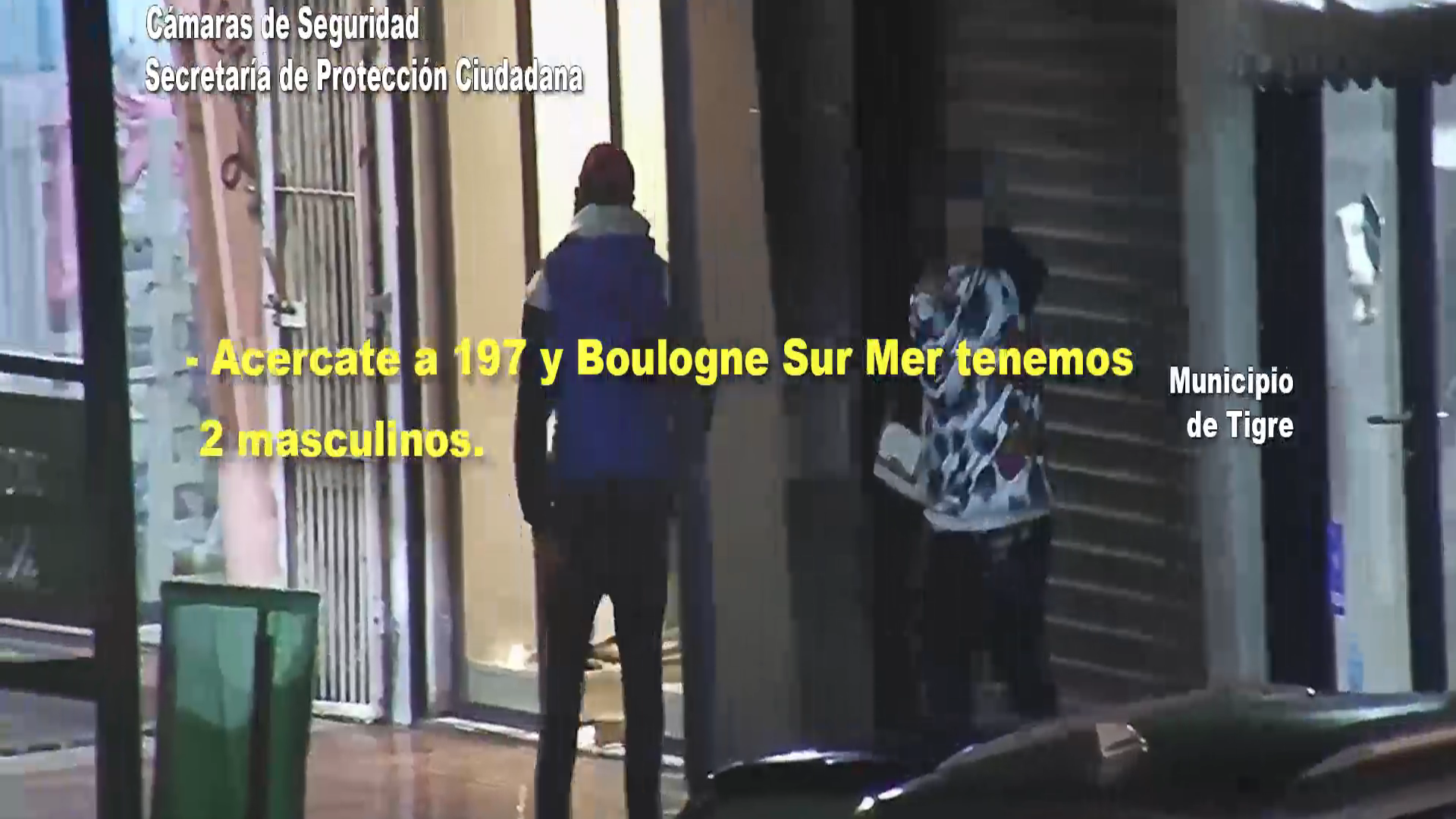 Dos individuos fueron detenidos en General Pacheco luego de cometer un ilícito en un comercio de la localidad. Las cámaras del Centro de Operaciones Tigre (COT) dieron seguimiento a los hombres que quedaron a disposición de la Justicia.