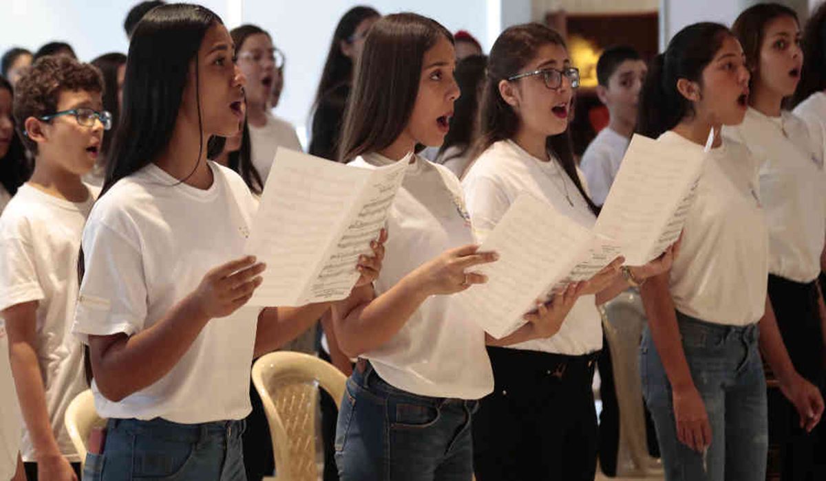 El programa municipal ofrece formación vocal gratuita para jóvenes en la localidad de Benavídez