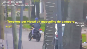 Agentes del Centro de Operaciones Tigre y la Policía bonaerense detuvieron a un delincuente en el cruce de Colectora Este y Mermoz