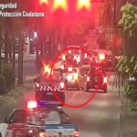 Móviles del COT e inspectores de tránsito interceptan al vehículo en el cruce de Ruta 197 y Río Negro.