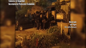 Los procedimientos en El Talar y Ricardo Rojas contaron con el soporte de las cámaras de monitoreo del COT