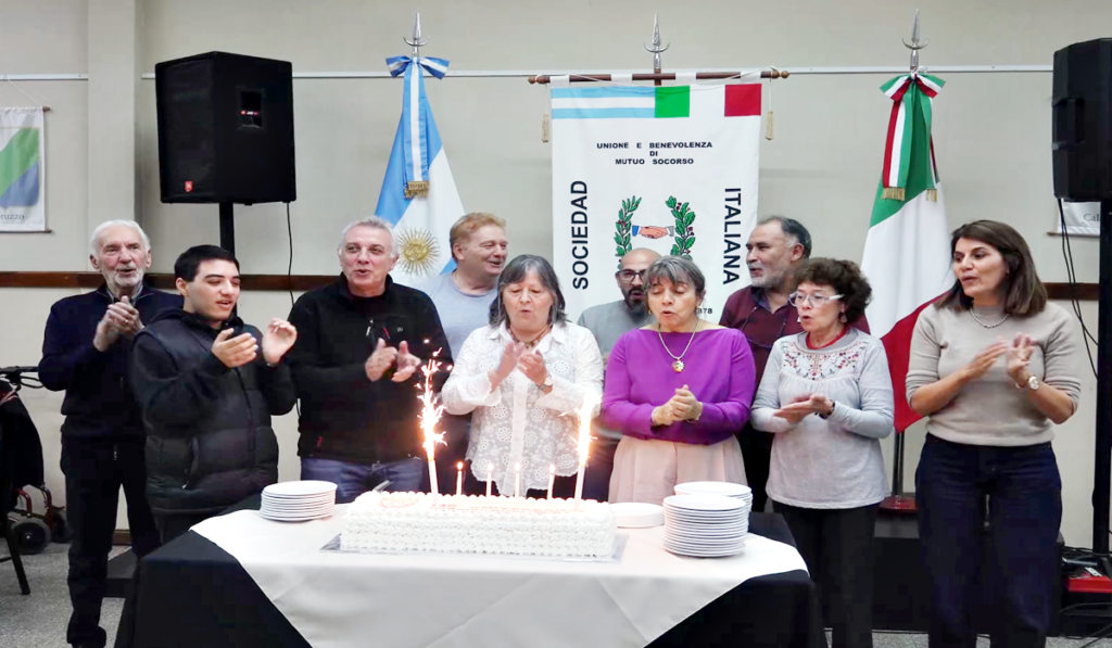 El intendente Julio Zamora participó de la celebración por el 148° aniversario de la Sociedad Italiana de Tigre.