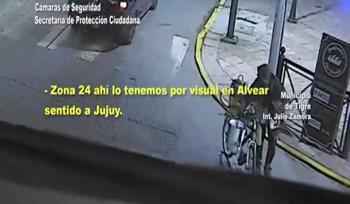 El operativo se desarrolló en las cercanías de la plaza central de la localidad.