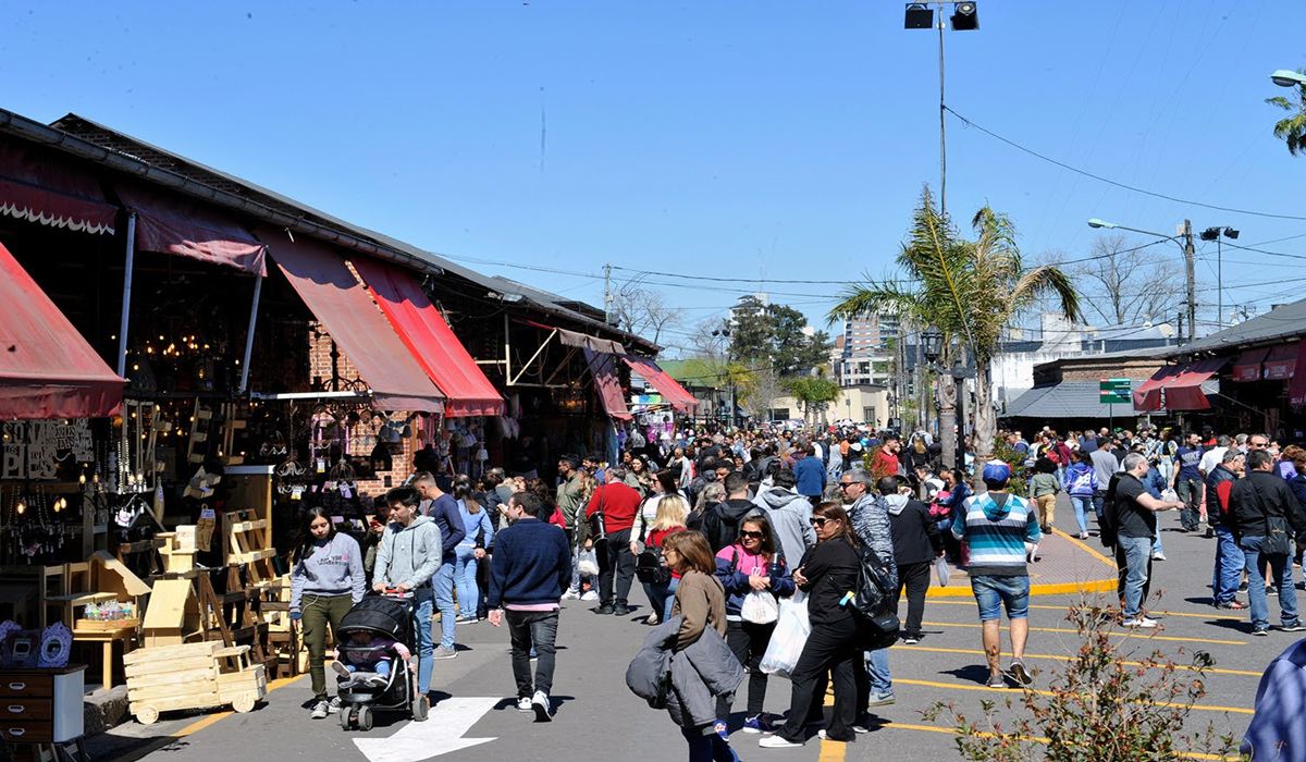 El centro comercial a cielo abierto de Tigre mantiene sus puertas abiertas todos los días del receso invernal
