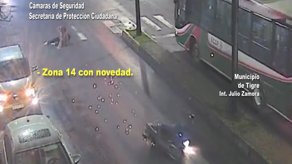 El Centro de Operaciones Tigre registró el choque en el cruce de Ruta 202.