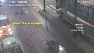El Centro de Operaciones Tigre registró el choque en el cruce de Ruta 202.